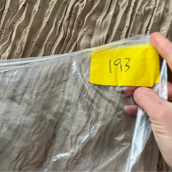 Sunny Taylor Cream Bell Sleeve Blouse with Tie Front - Picture 6 of 6